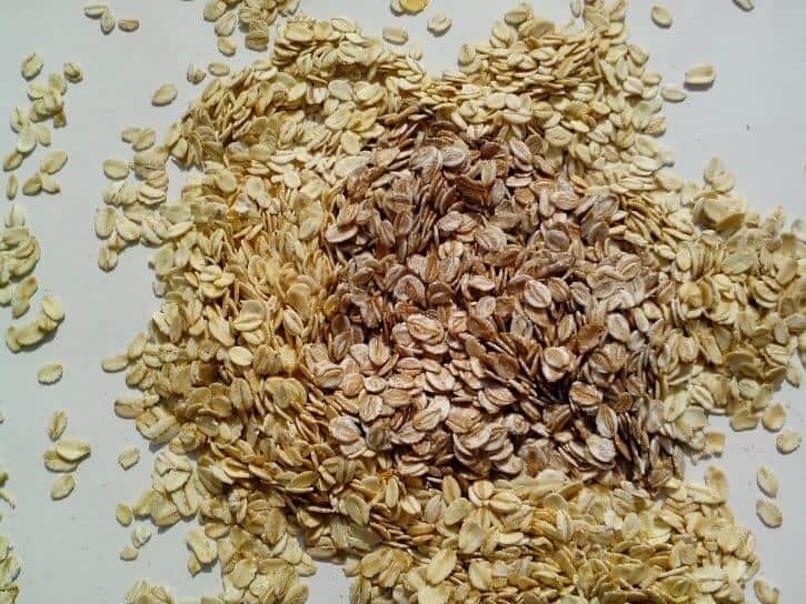 cereales como trigo, centeno, cebada y avena